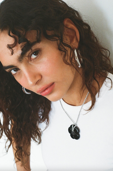 Mamba Silver Earrings