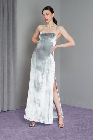 Scoop-Back Gown
