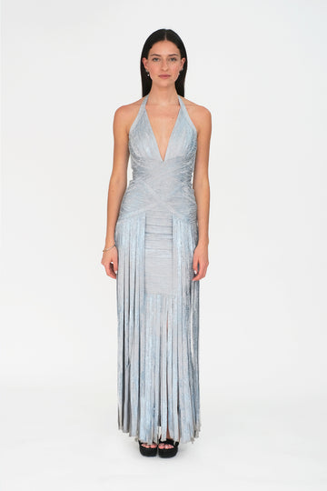 Metallic Coated Gown