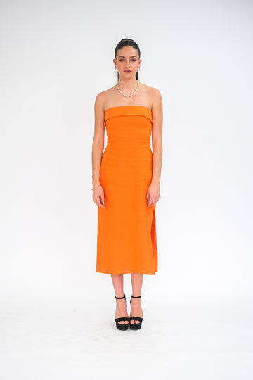 Marcela Linen Dress