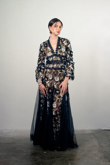 Blue Garden Dress