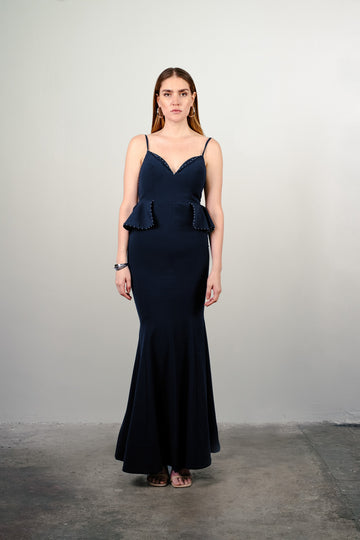 Helen Ruffle Gown