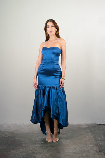 Ballon Navy Gown
