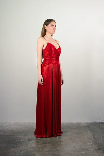Doss Metallic Shimmer Dress