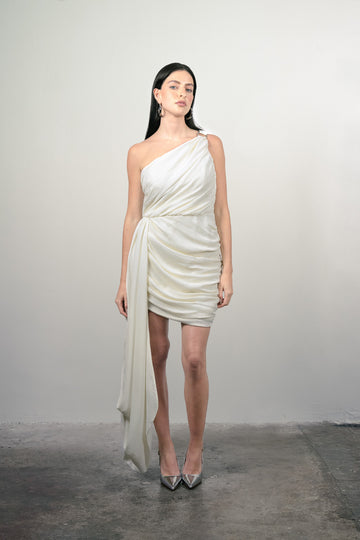 Sumer Dress in Ivory