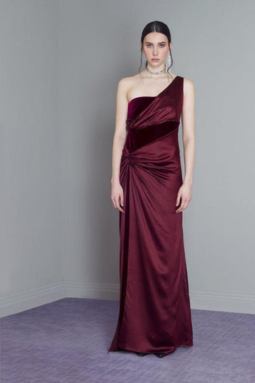 Maroon Valentino Dress
