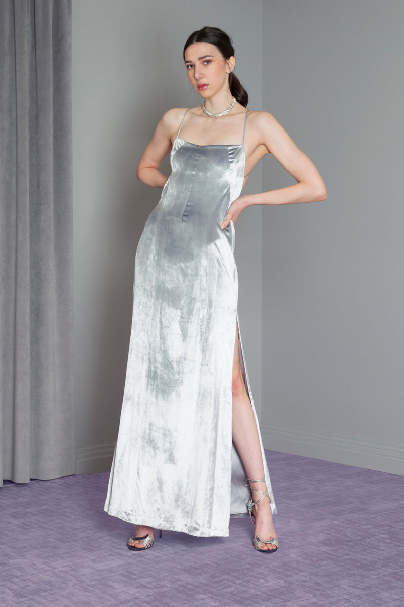 Scoop-Back Gown
