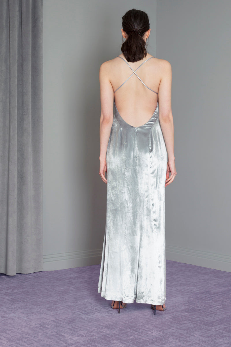 Scoop-Back Gown