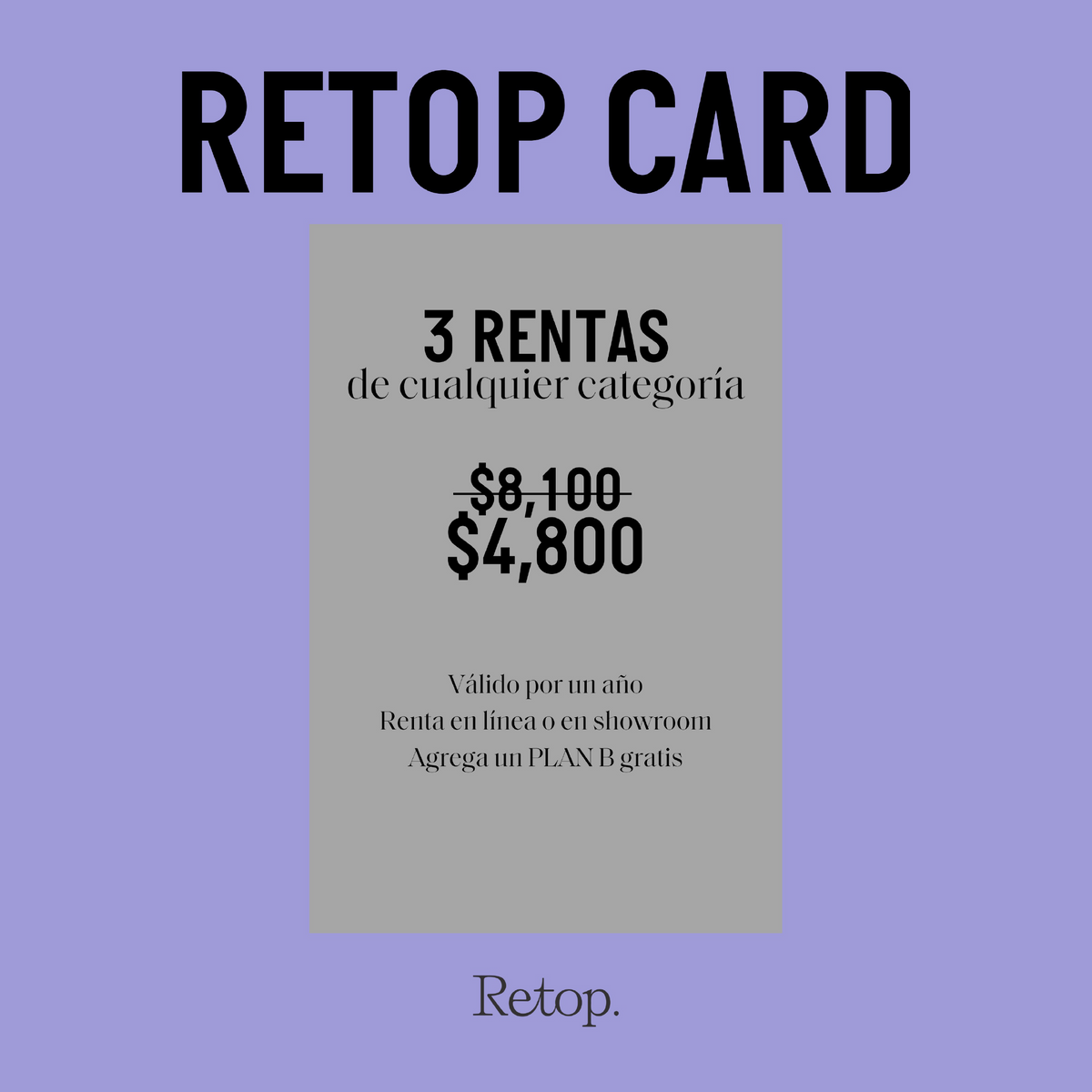 Membresía Retop
