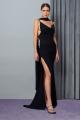 Anjelica Gown Dress in Black