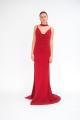 Anjelica Gown Dress in Red